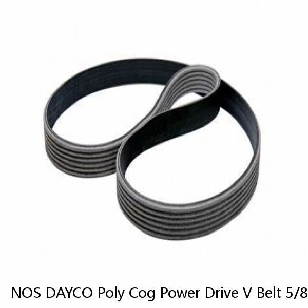 NOS DAYCO Poly Cog Power Drive V Belt 5/8" X 52" BP49