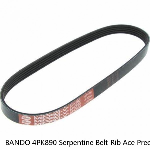 BANDO 4PK890 Serpentine Belt-Rib Ace Precision Engineered V-Ribbed Belt 