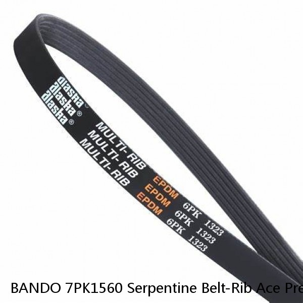 BANDO 7PK1560 Serpentine Belt-Rib Ace Precision Engineered V-Ribbed Belt 