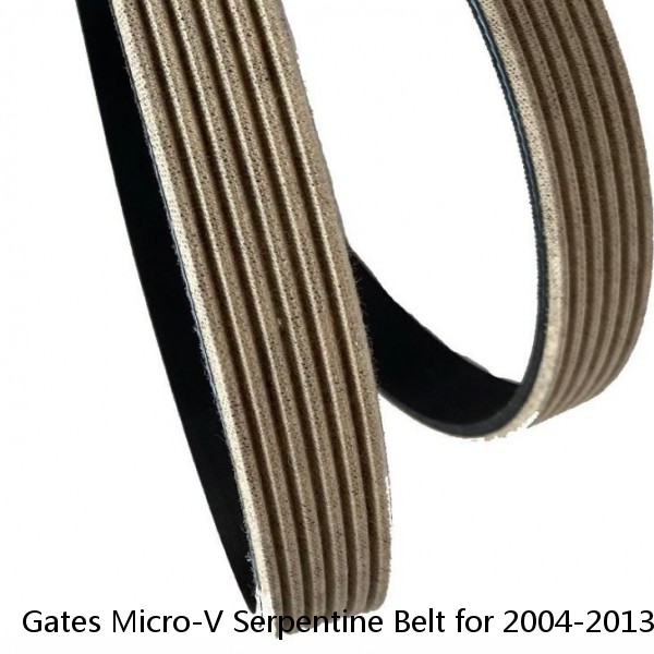 Gates Micro-V Serpentine Belt for 2004-2013 Chevrolet Silverado 1500 5.3L fy