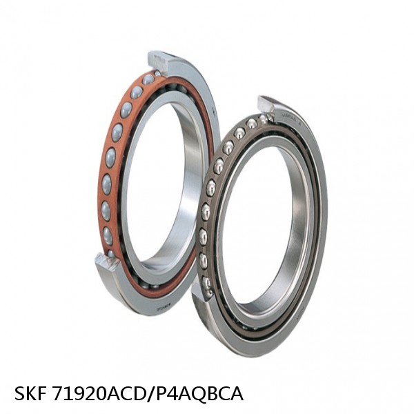 71920ACD/P4AQBCA SKF Super Precision,Super Precision Bearings,Super Precision Angular Contact,71900 Series,25 Degree Contact Angle