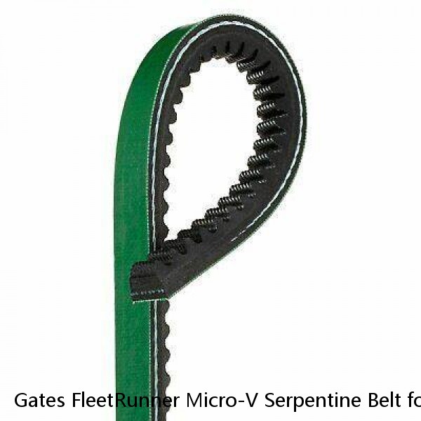 Gates FleetRunner Micro-V Serpentine Belt for 2002-2018 GMC Sierra 2500 HD tu