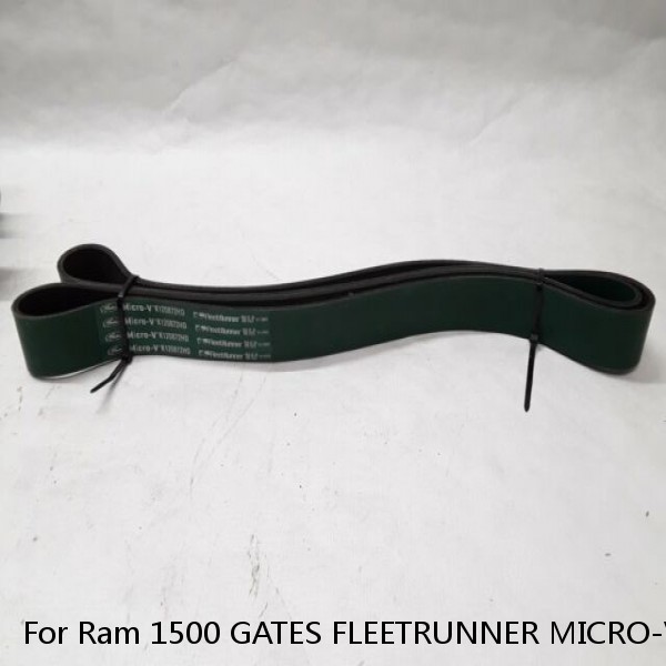 For Ram 1500 GATES FLEETRUNNER MICRO-V Serpentine Belt 5.7L V8 2011-2012 y2